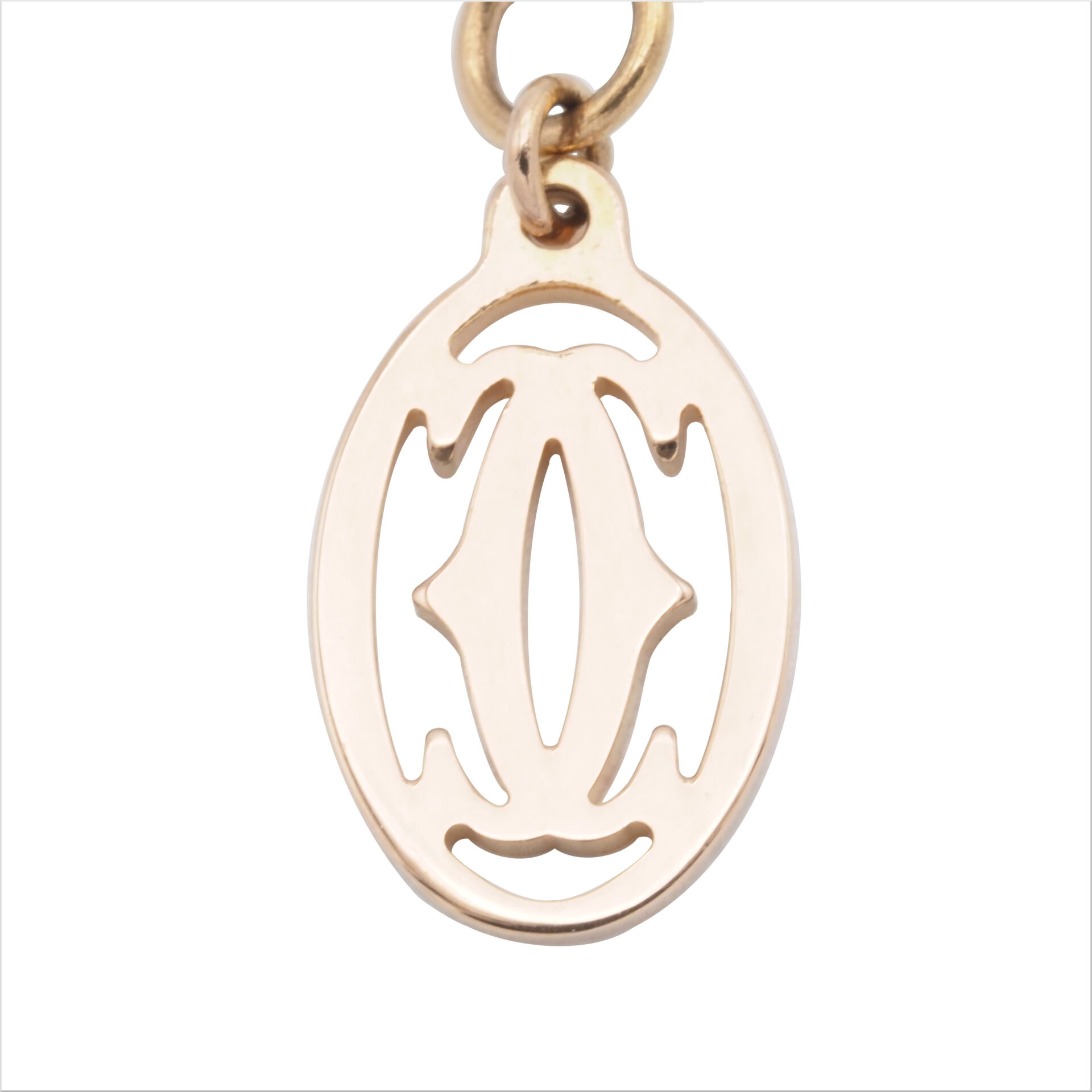 Cartier カルティエ ダムール ディアマン レジェ ハート ネックレス 1Pダイヤ ピンクゴールド Au750 18KPG - 画像 (6)