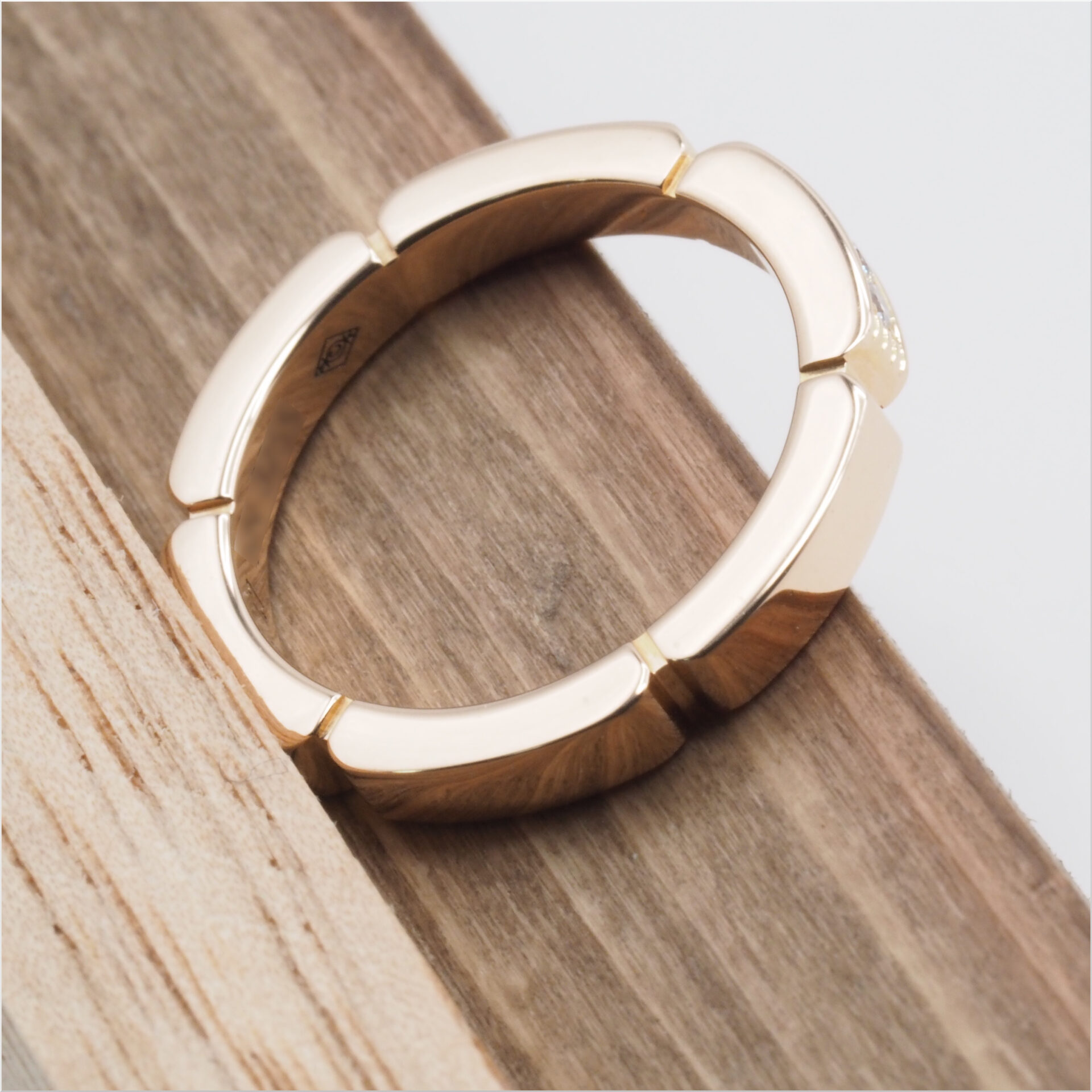 Cartier カルティエ マイヨン パンテール リング 4Pダイヤ #47(約7号) B4080547 ピンクゴールド 18KPG Au750 - 画像 (10)