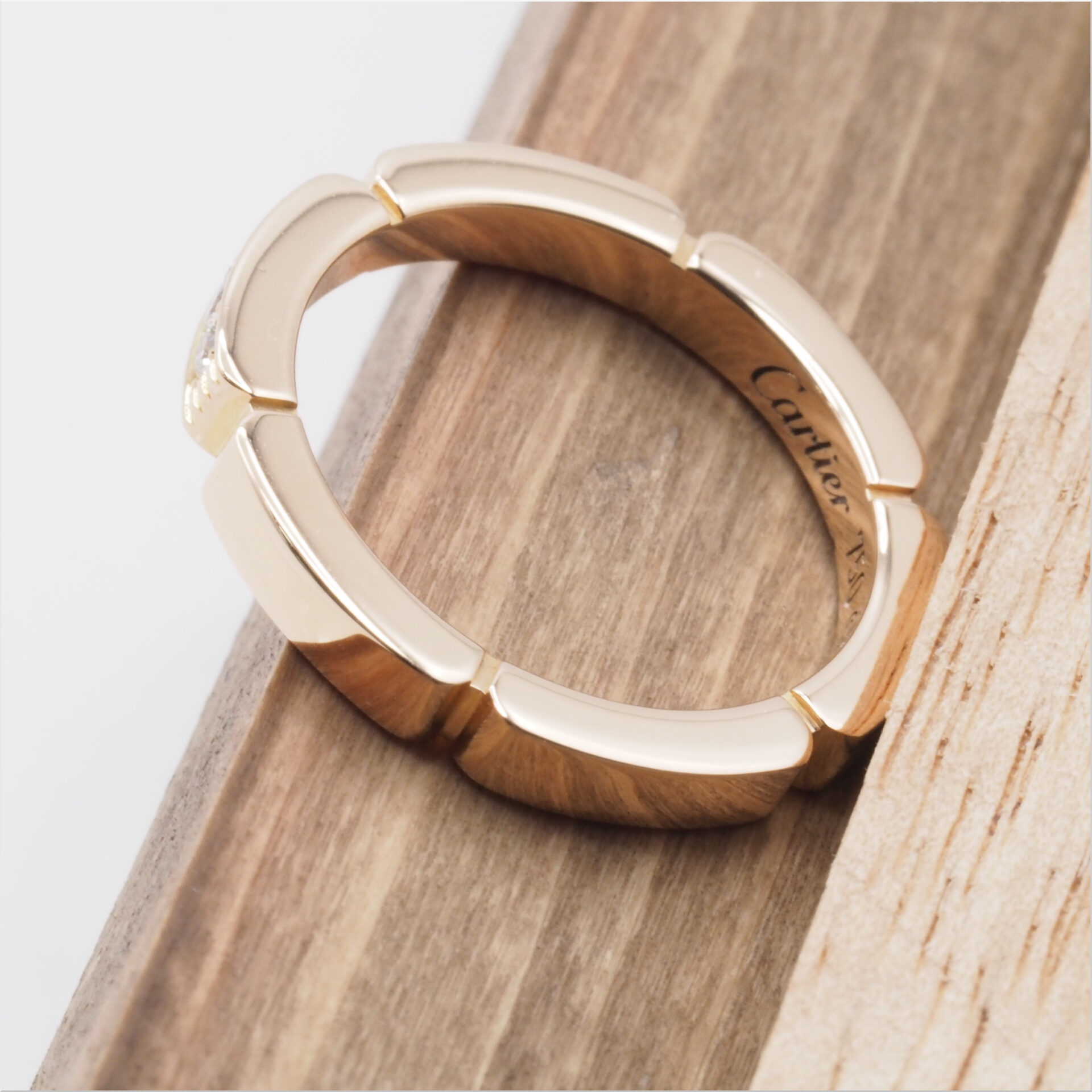 Cartier カルティエ マイヨン パンテール リング 4Pダイヤ #47(約7号) B4080547 ピンクゴールド 18KPG Au750 - 画像 (12)